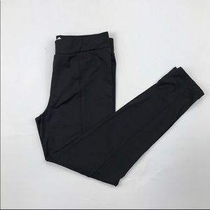 🌹DKNY fleece lined black leggings M